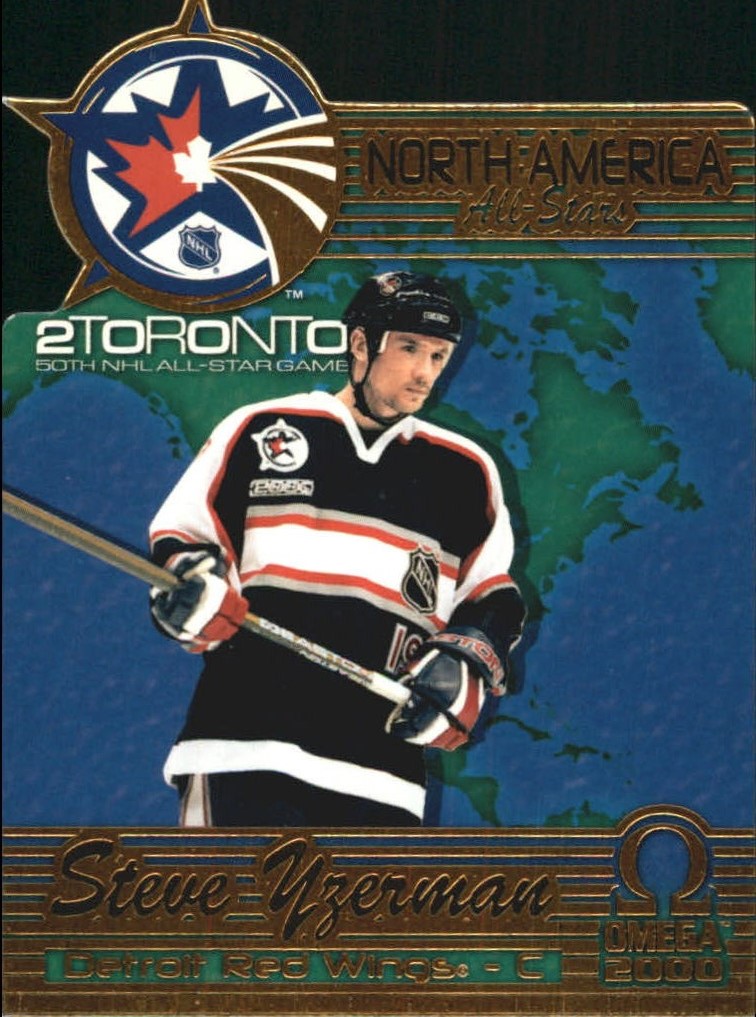 1999-00 Pacific Omega North American All-Stars #6 Steve Yzerman