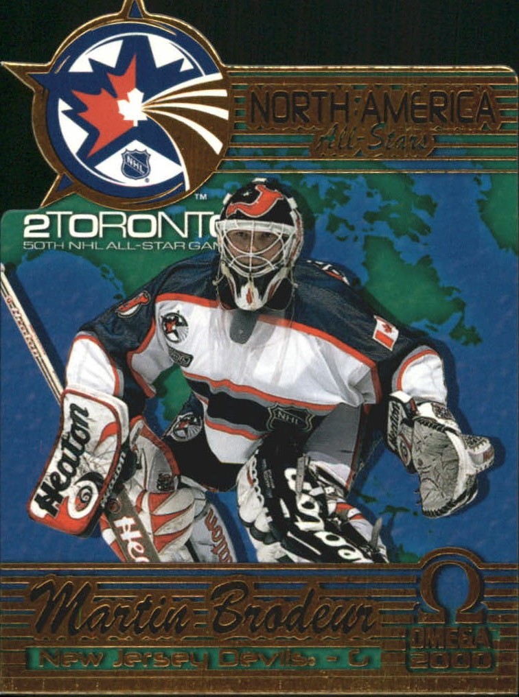 1999-00 Pacific Omega North American All-Stars #7 Martin Brodeur