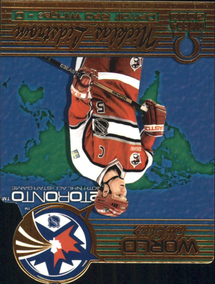 1999-00 Pacific Omega World All-Stars #3 Nicklas Lidstrom