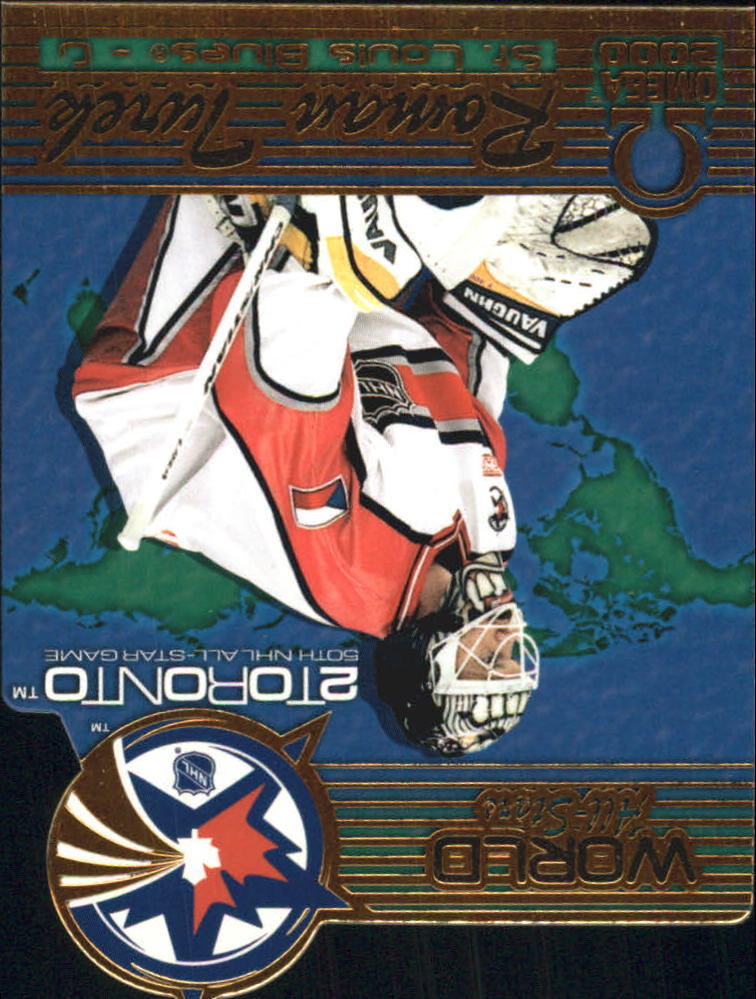 1999-00 Pacific Omega World All-Stars #8 Roman Turek
