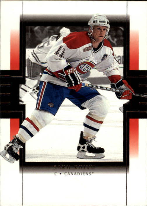 1999-00 SP Authentic #43 Saku Koivu