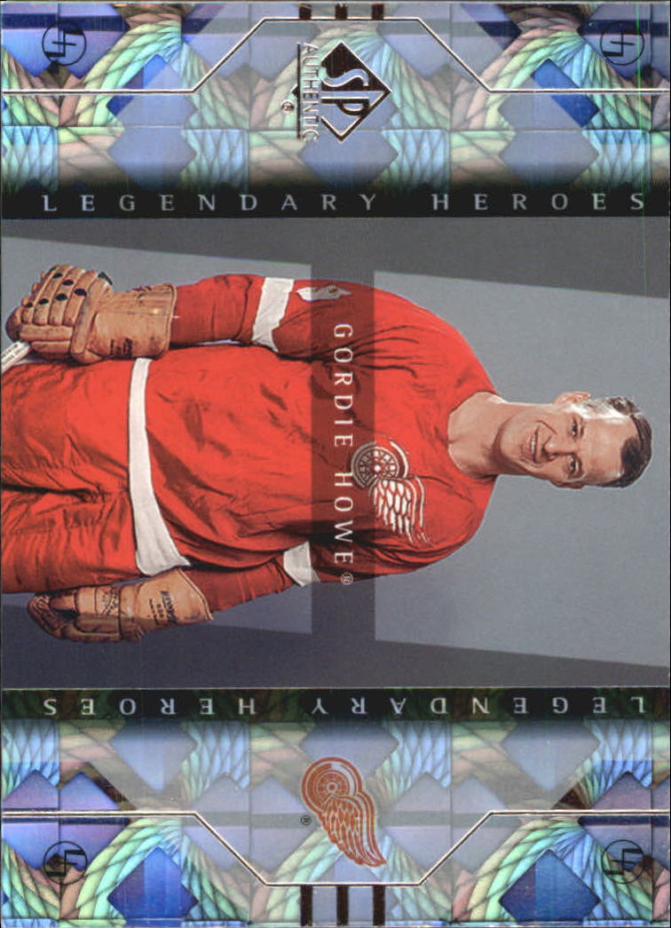 1999-00 SP Authentic Legendary Heroes #LH3 Gordie Howe
