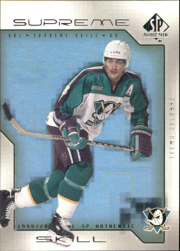 1999-00 SP Authentic Supreme Skill #SS2 Teemu Selanne