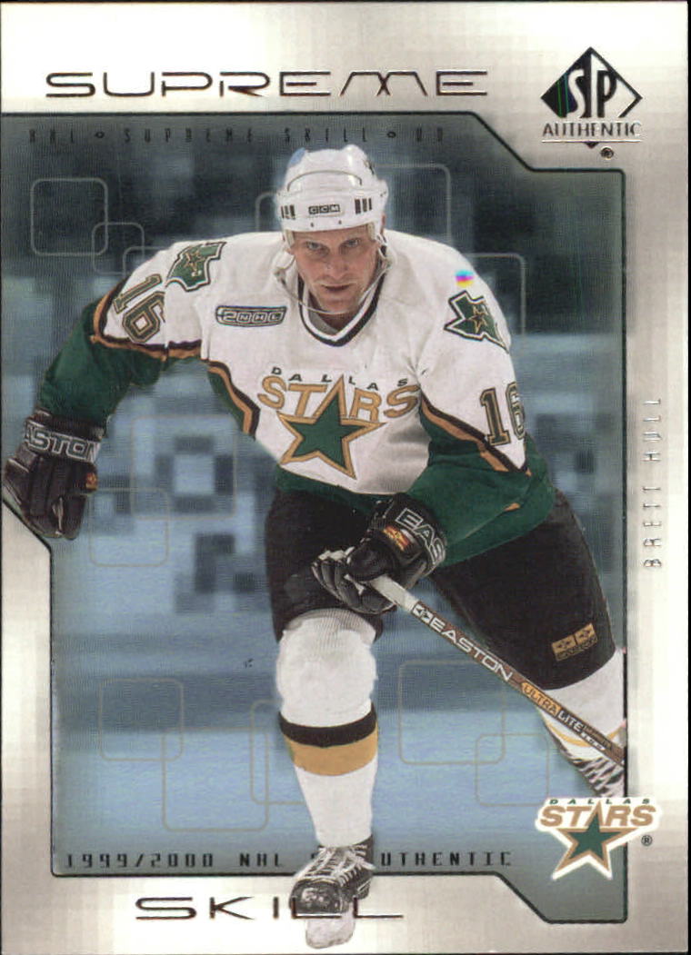 1999-00 SP Authentic Supreme Skill #SS4 Brett Hull