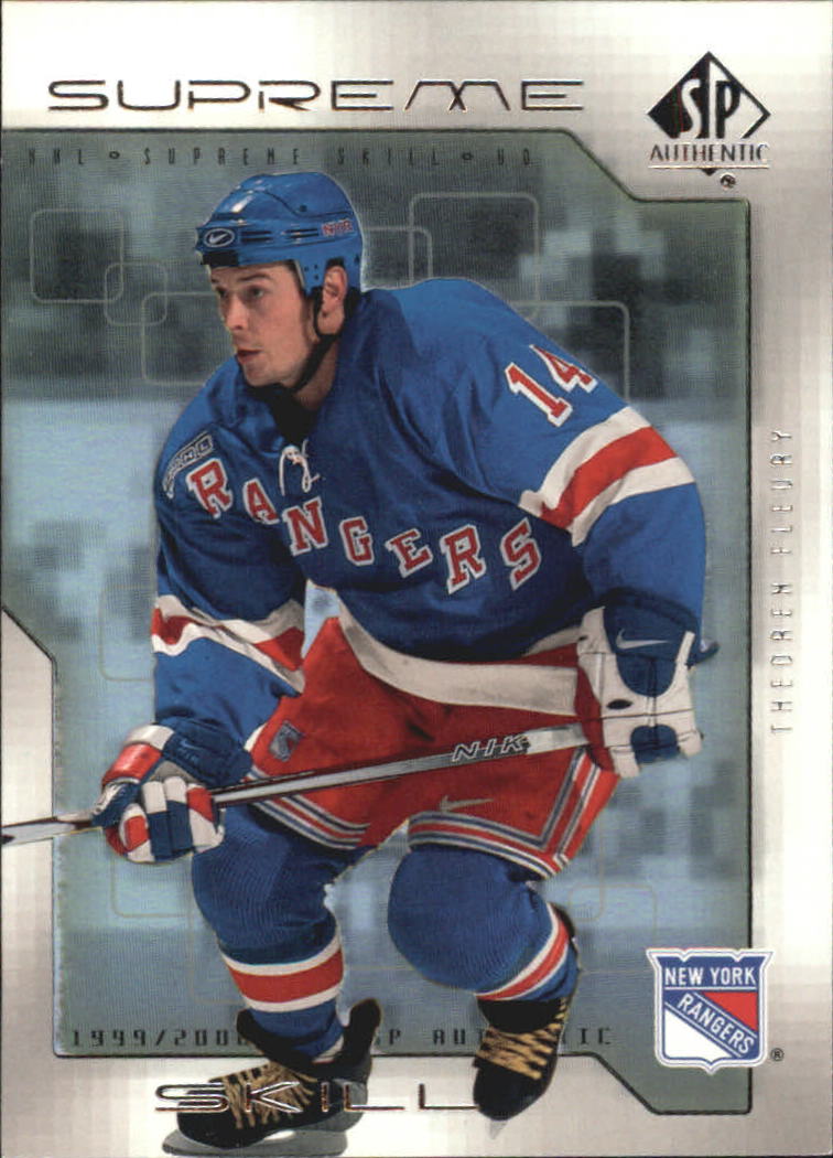 1999-00 SP Authentic Supreme Skill #SS8 Theo Fleury