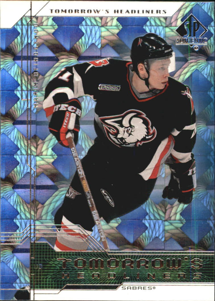1999-00 SP Authentic Tomorrow's Headliners #TH3 Maxim Afinogenov