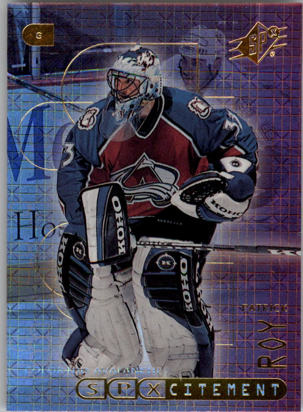 1999-00 SPx SPXcitement #X2 Patrick Roy