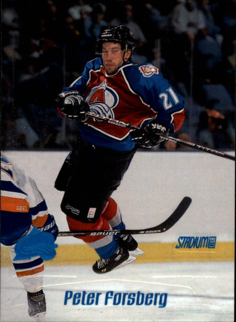 1999-00 Stadium Club #8 Peter Forsberg