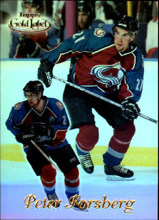 1999-00 Topps Gold Label Class 1 #27 Peter Forsberg