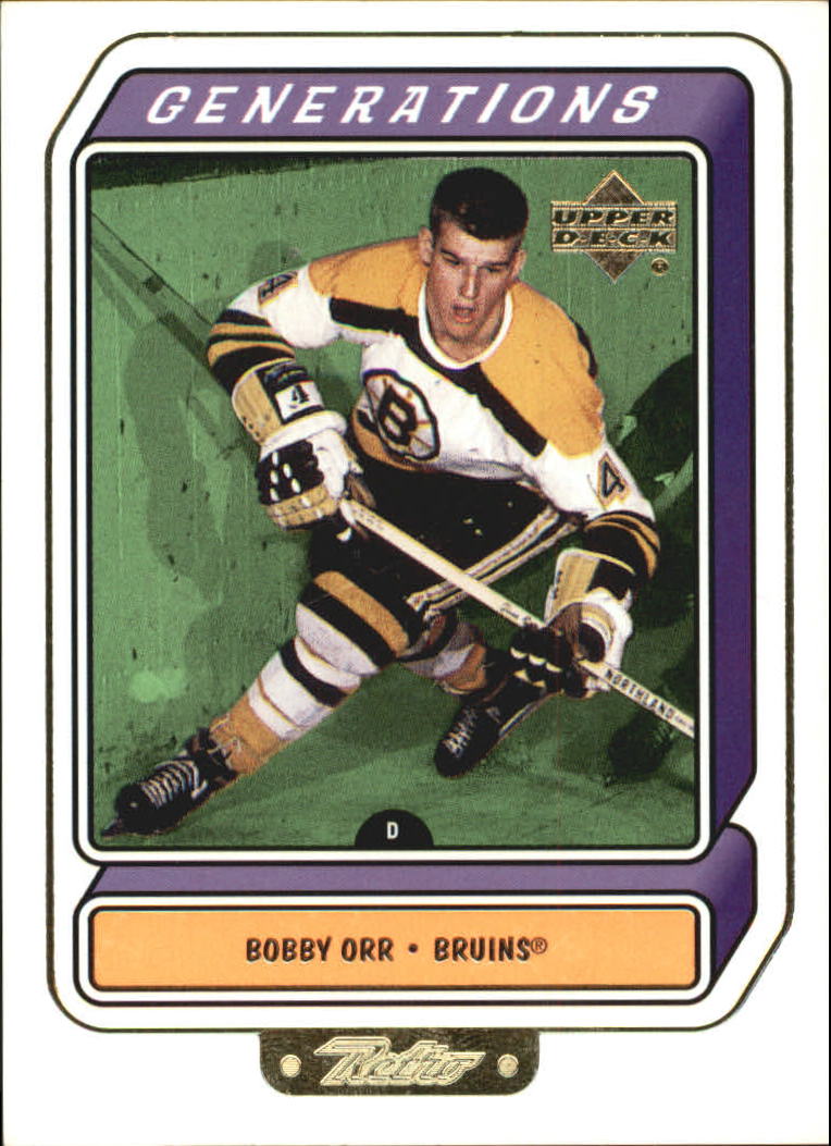 1999-00 Upper Deck Retro Generation #G1A Bobby Orr