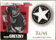 1999-00 Ultimate Victory Legendary Fabrics #LFWG Wayne Gretzky/99