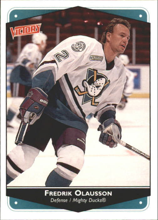 1999-00 Upper Deck Victory #8 Fredrik Olausson