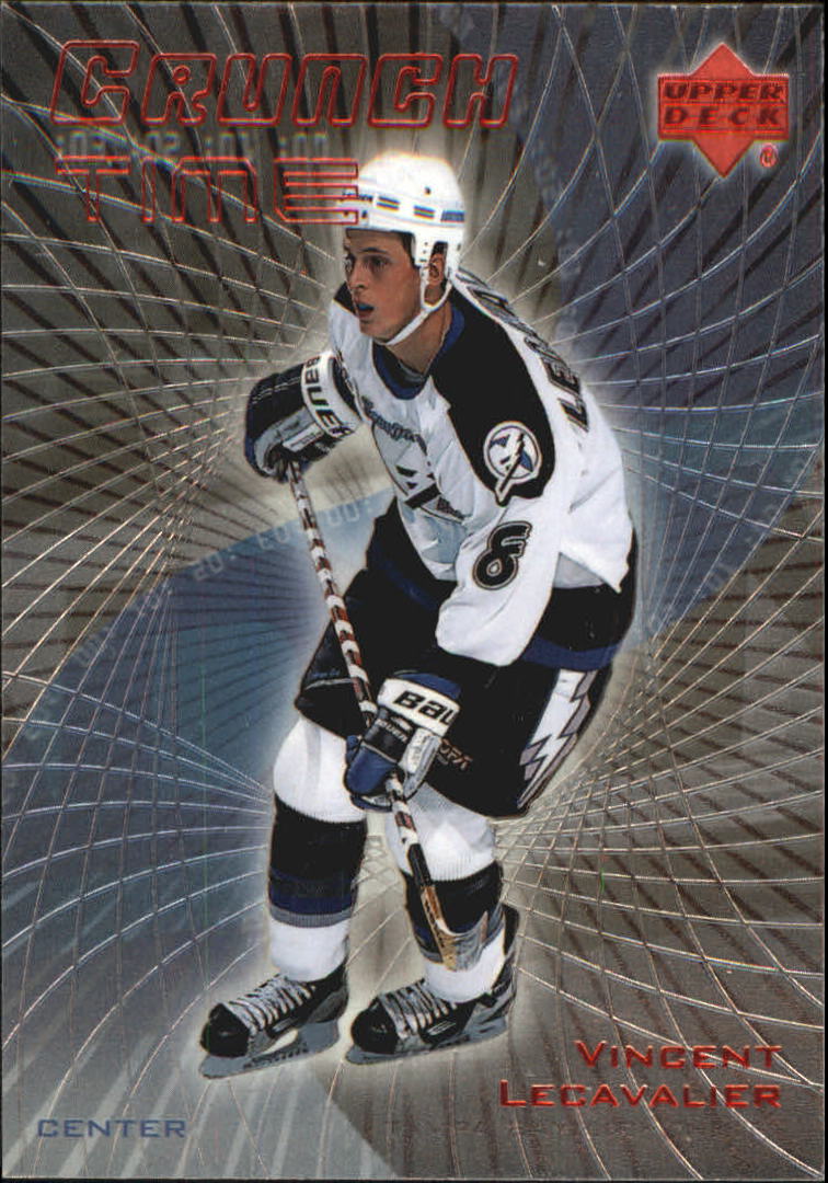 1999-00 Upper Deck Crunch Time #CT1 Vincent Lecavalier