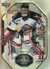 1999-00 Upper Deck Ice Gallery Quantum Silver #IG4 Dominik Hasek