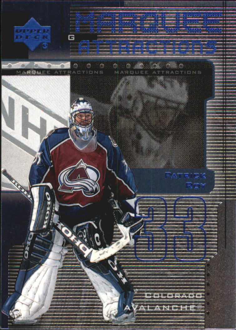 1999-00 Upper Deck Marquee Attractions #MA6 Patrick Roy