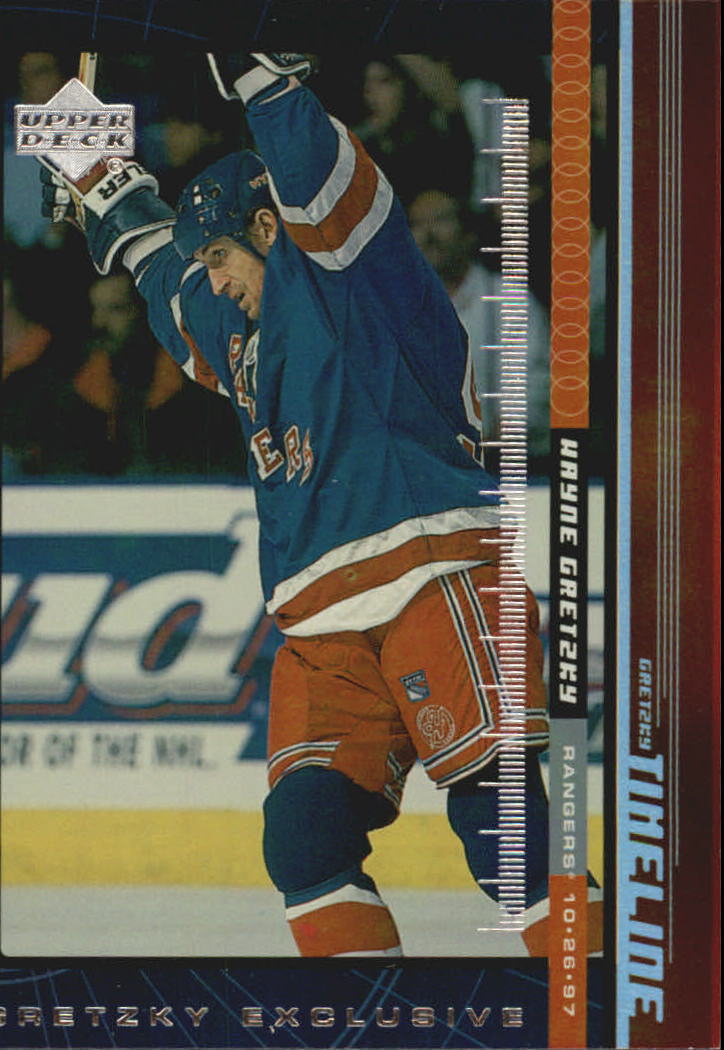 1999-00 Upper Deck Gretzky Exclusives #25 Wayne Gretzky