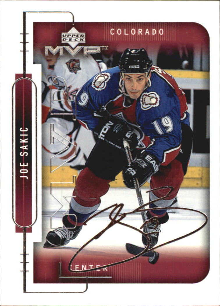 1999-00 Upper Deck MVP Silver Script #51 Joe Sakic