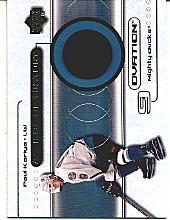 1999-00 Upper Deck Ovation A Piece Of History #PK Paul Kariya
