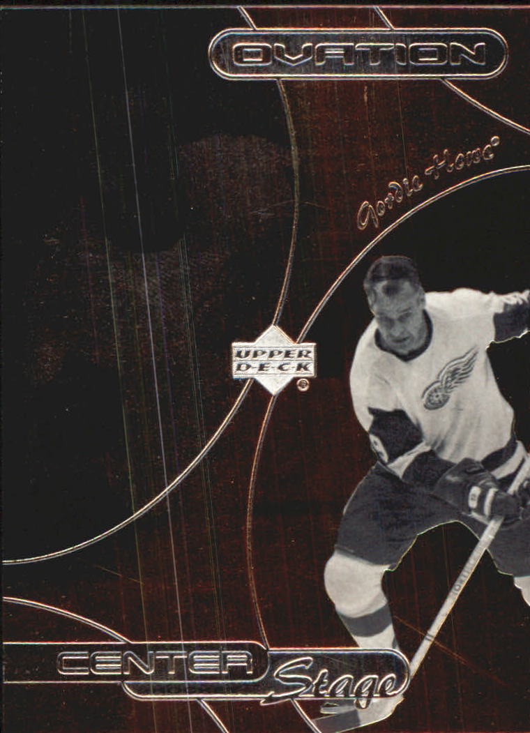 1999-00 Upper Deck Ovation Center Stage #CS6 Gordie Howe