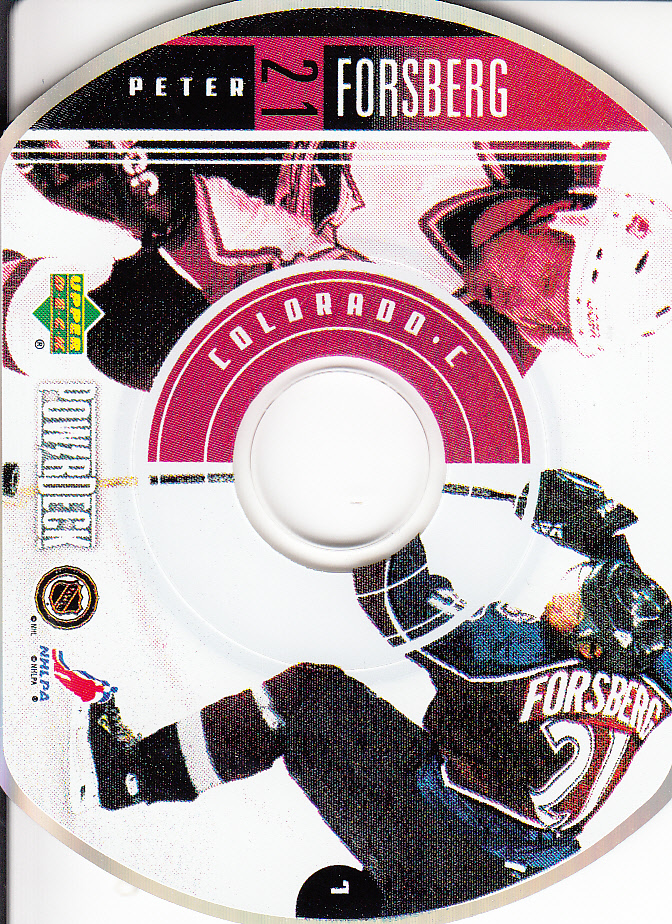 1999-00 Upper Deck PowerDeck #7 Peter Forsberg