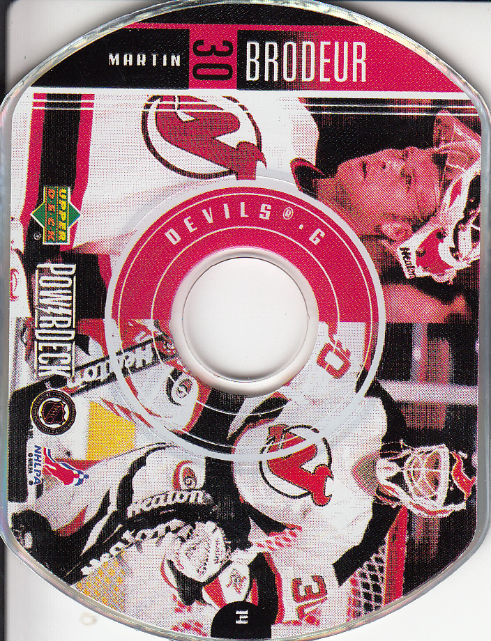 1999-00 Upper Deck PowerDeck #14 Martin Brodeur