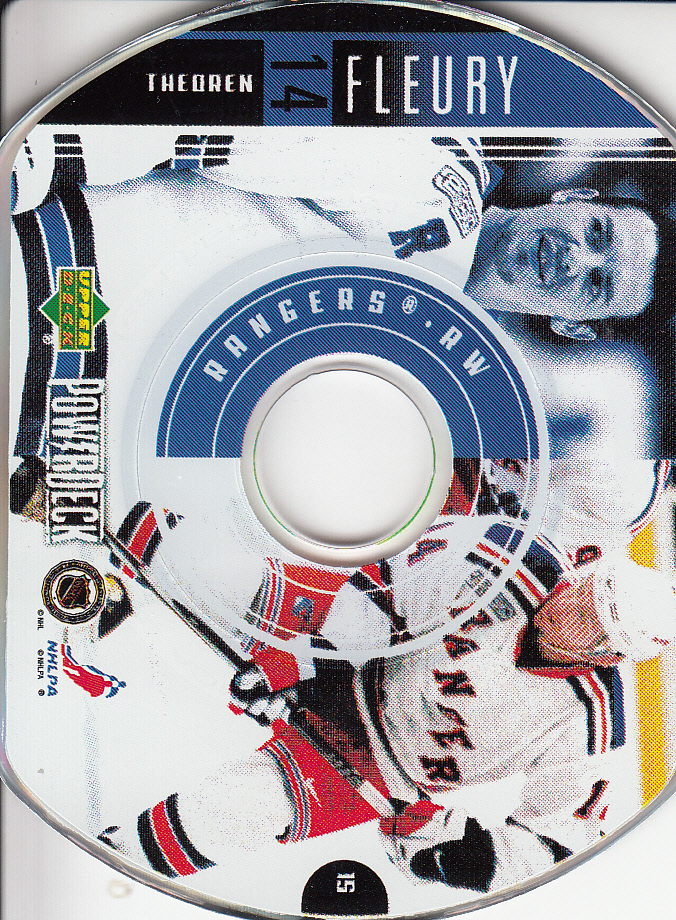 1999-00 Upper Deck PowerDeck #15 Theo Fleury