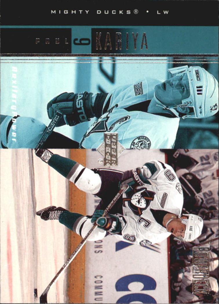 1999-00 Upper Deck PowerDeck Auxiliary #1 Paul Kariya