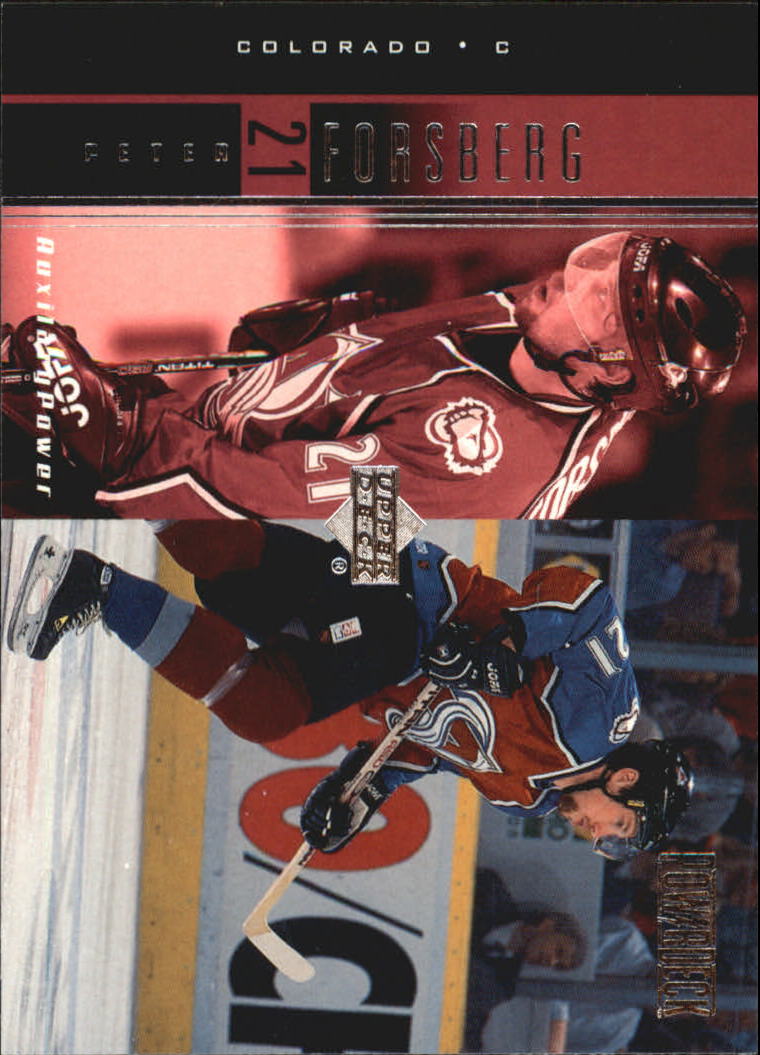1999-00 Upper Deck PowerDeck Auxiliary #7 Peter Forsberg