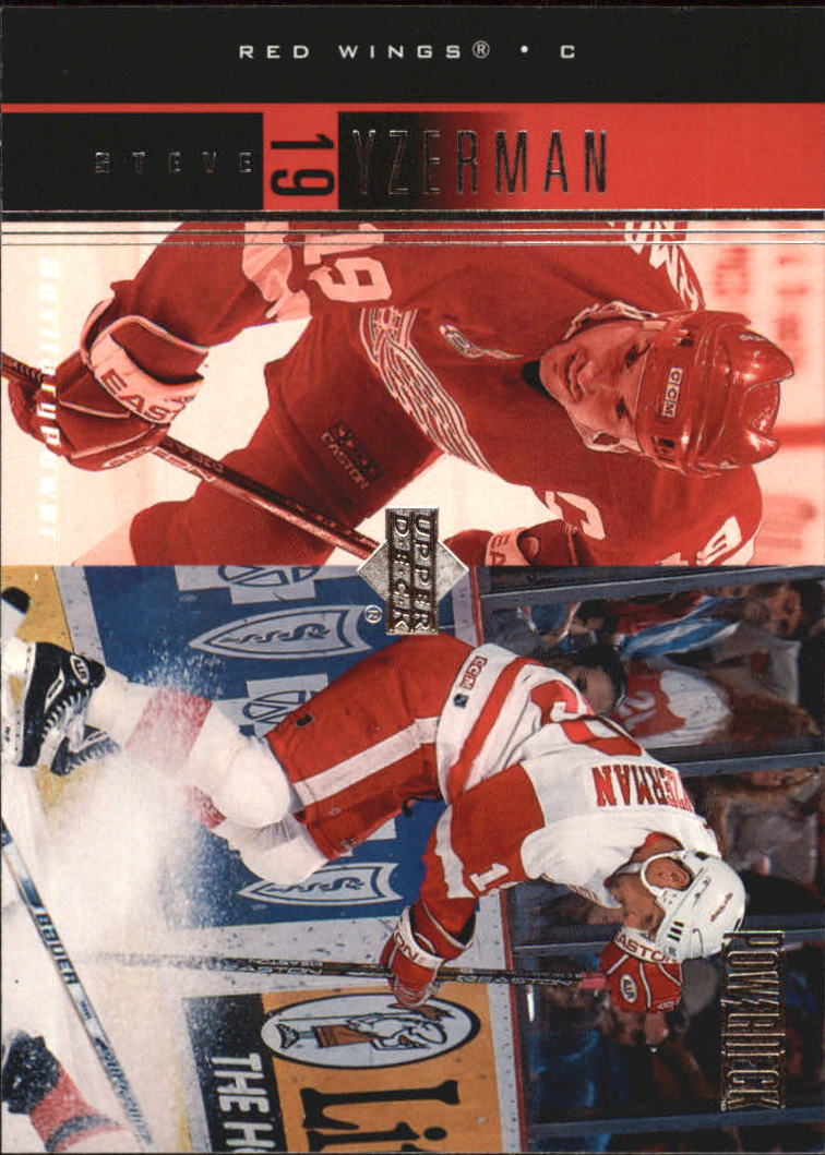 1999-00 Upper Deck PowerDeck Auxiliary #11 Steve Yzerman