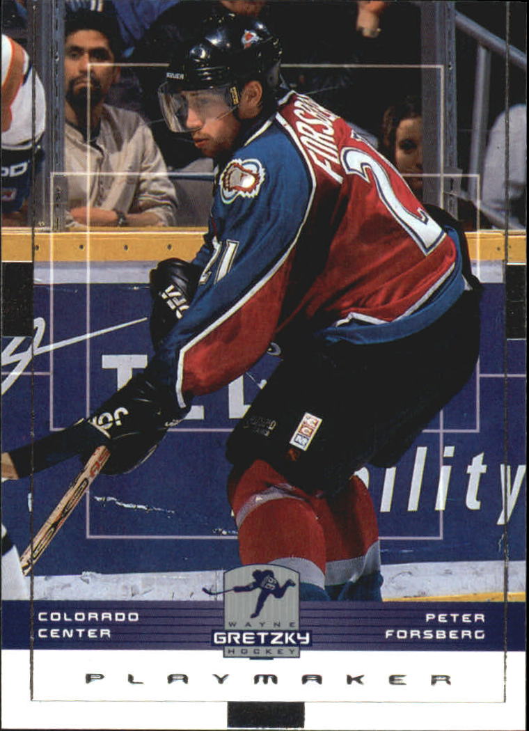 1999-00 Wayne Gretzky Hockey #51 Peter Forsberg