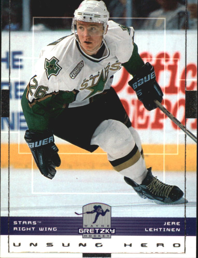 1999-00 Wayne Gretzky Hockey #59 Jere Lehtinen