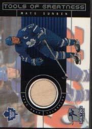1999-00 Wayne Gretzky Hockey Tools of Greatness #TGMS Mats Sundin