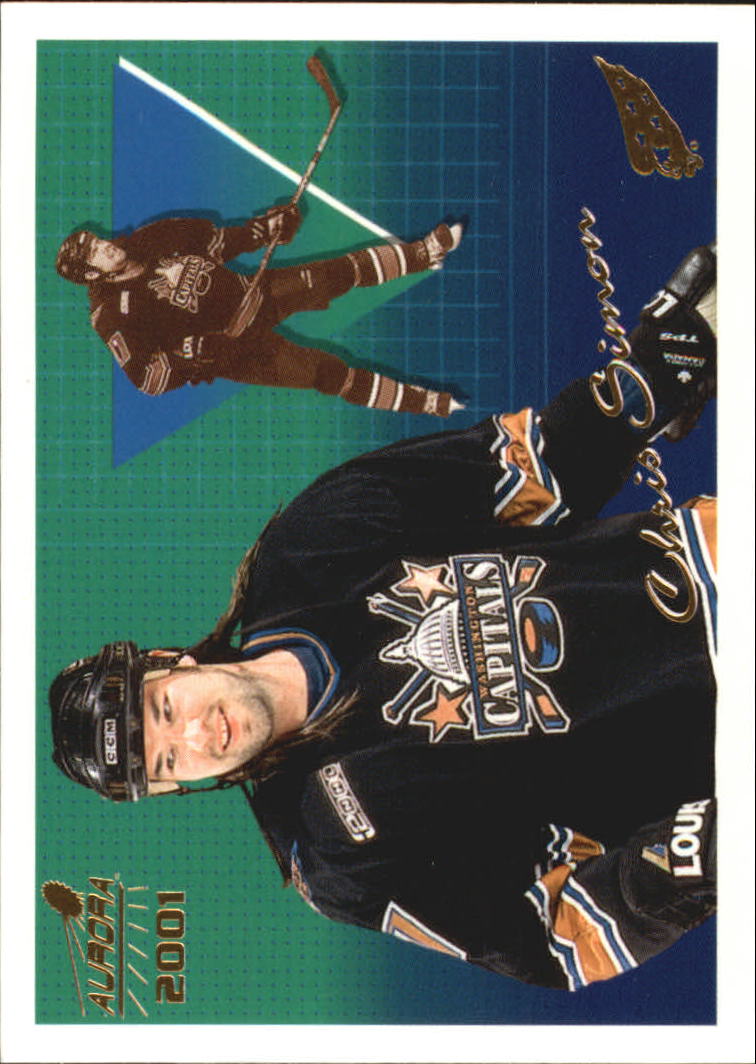 2000-01 Aurora #150 Chris Simon