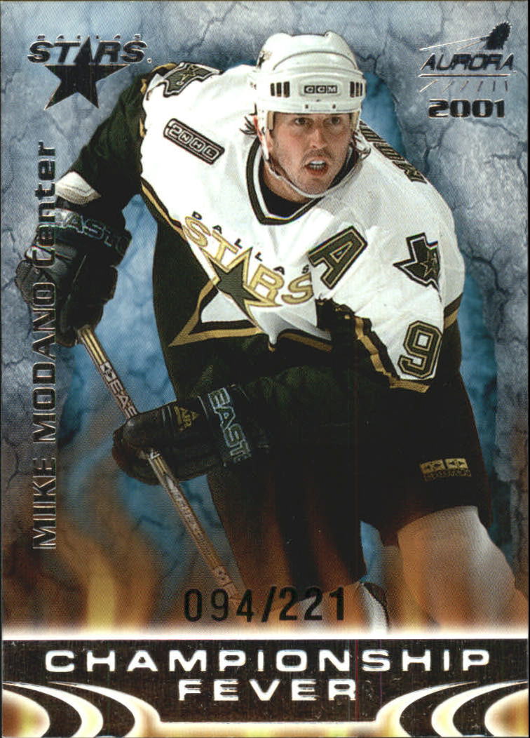 2000-01 Aurora Championship Fever Silver #9 Mike Modano