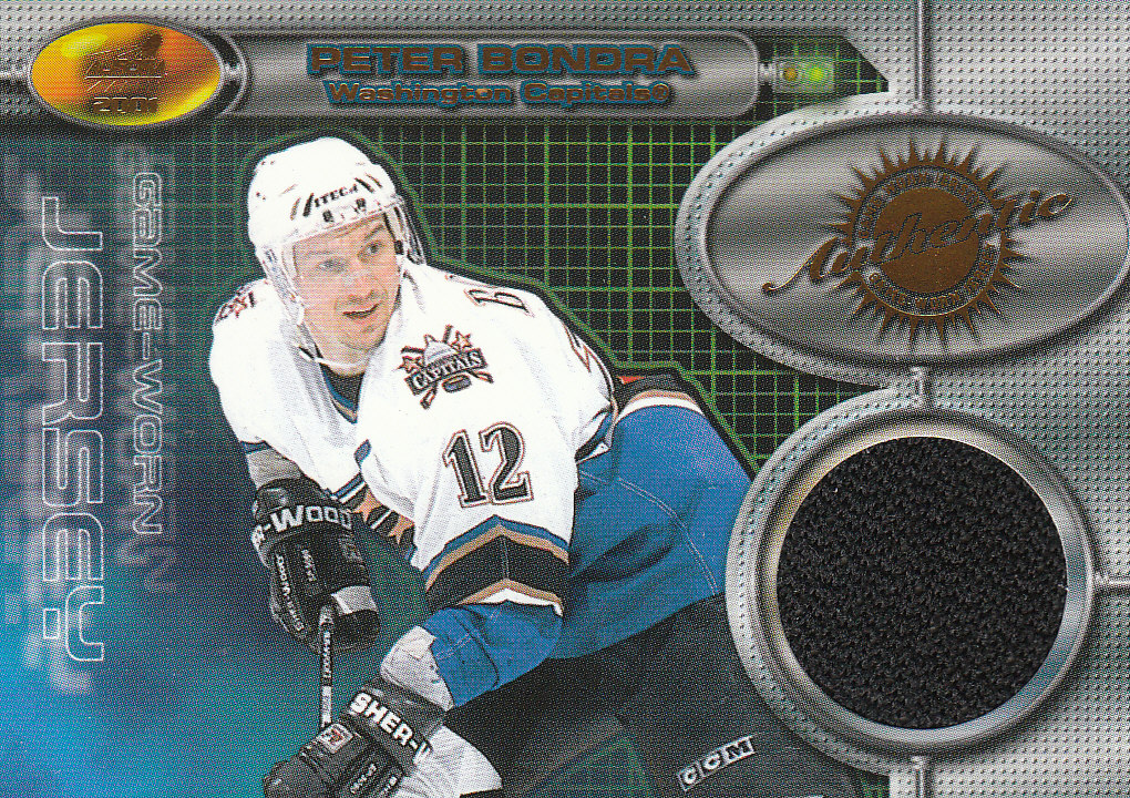 2000-01 Aurora Game Worn Jerseys #10 Peter Bondra