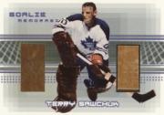 2000-01 BAP Memorabilia Goalie Memorabilia #G6 Terry Sawchuk G/S