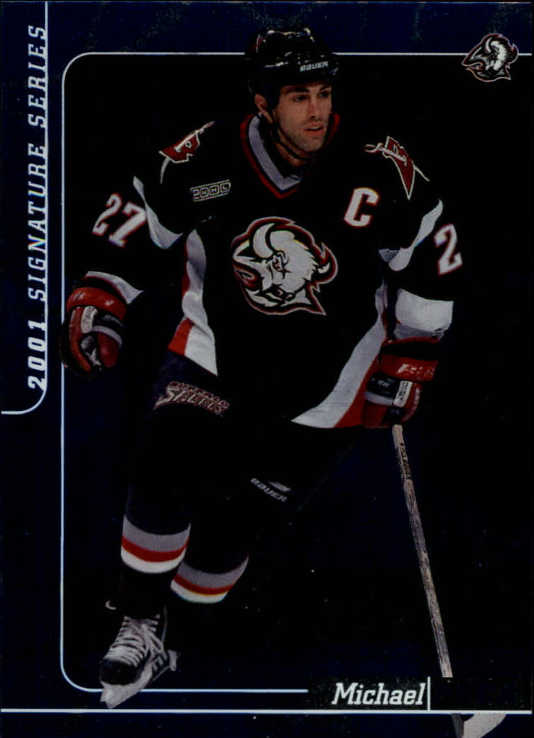 2000-01 BAP Signature Series Sapphire #9 Michael Peca
