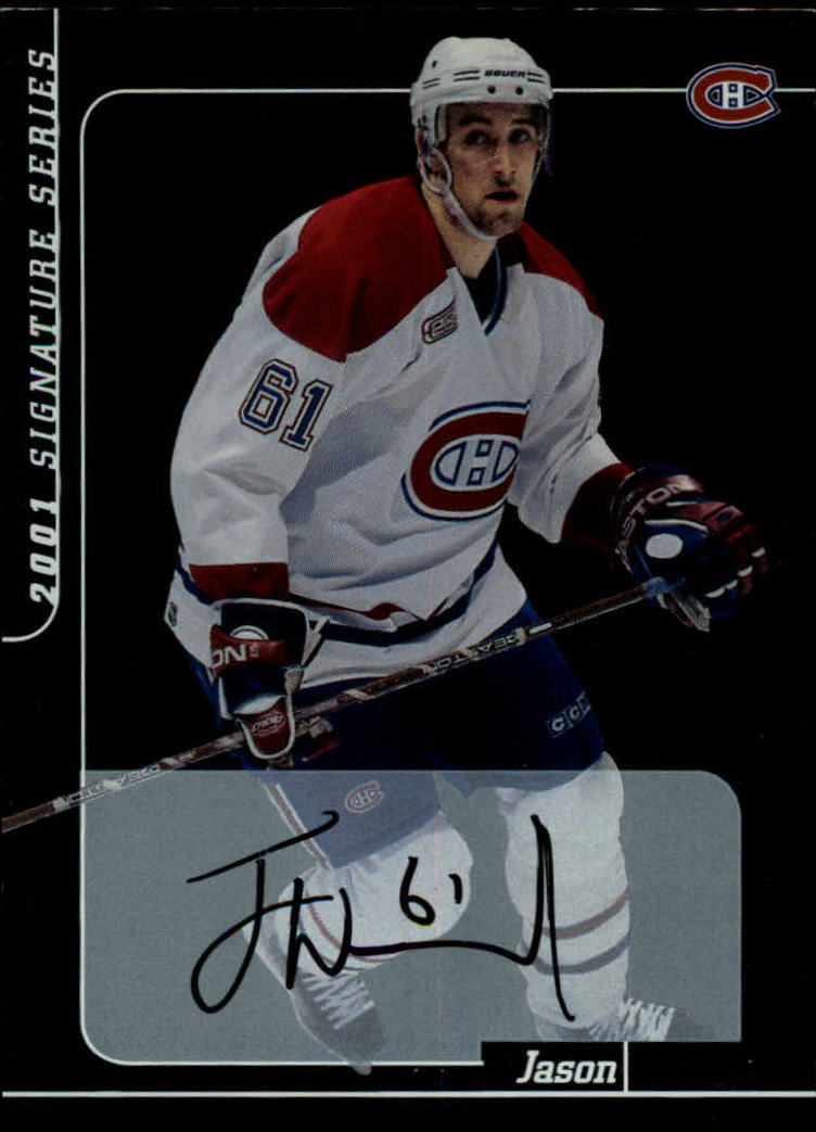 2000-01 BAP Signature Series Autographs #20 Jason Ward