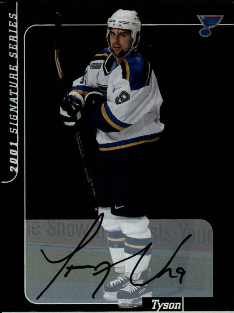 2000-01 BAP Signature Series Autographs #41 Tyson Nash