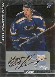 2000-01 BAP Signature Series Autographs #61 Marty Reasoner