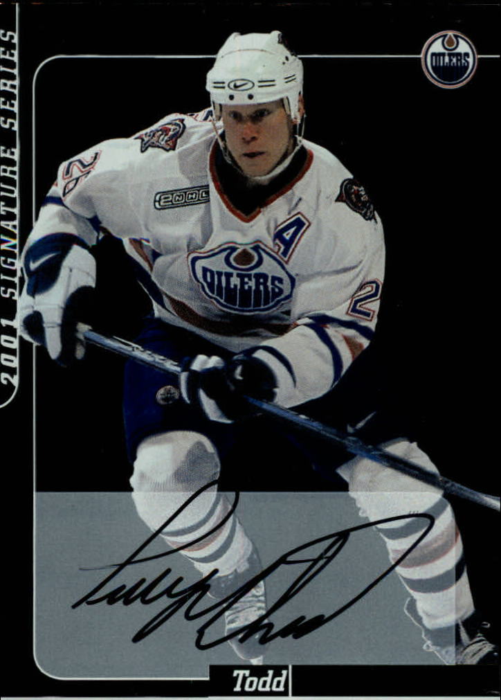 2000-01 BAP Signature Series Autographs #76 Todd Marchant
