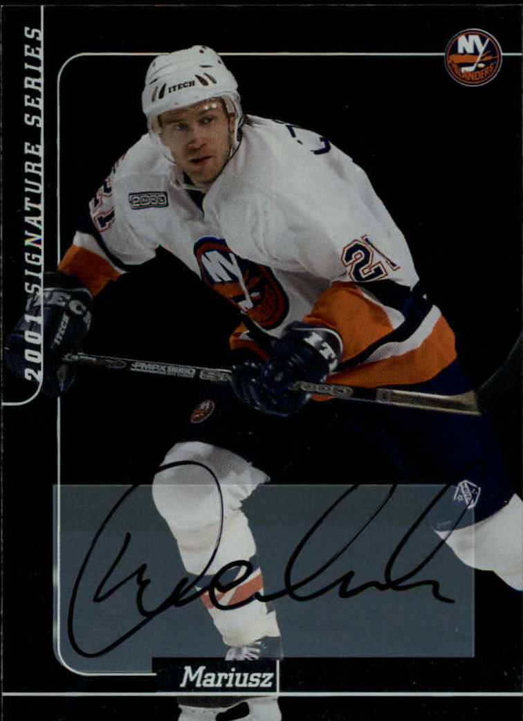 2000-01 BAP Signature Series Autographs #111 Mariusz Czerkawski