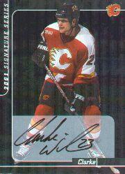 2000-01 BAP Signature Series Autographs #145 Clarke Wilm