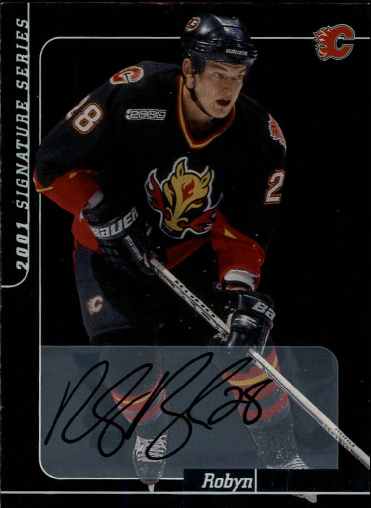 2000-01 BAP Signature Series Autographs #154 Robyn Regehr