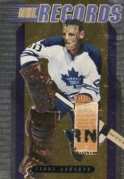 2000-01 BAP Ultimate Memorabilia NHL Records #R1 Terry Sawchuk