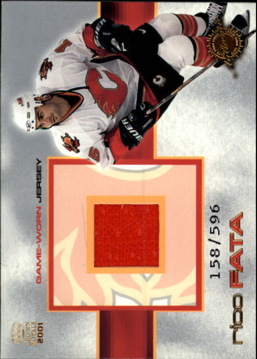 2000-01 Crown Royale Game-Worn Jerseys #3 Rico Fata/596