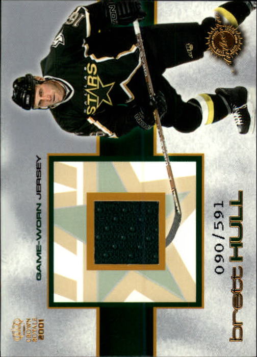 2000-01 Crown Royale Game-Worn Jerseys #8 Brett Hull/591