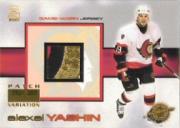 2000-01 Crown Royale Game-Worn Jersey Patches #18 Alexei Yashin/283