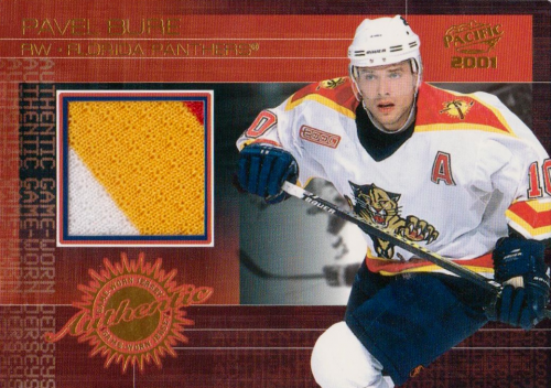2000-01 Pacific Jerseys #9 Pavel Bure
