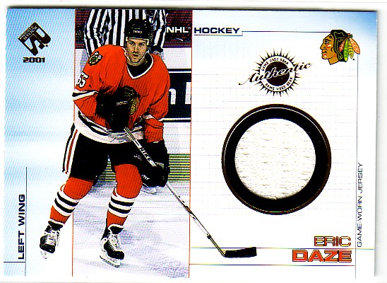 2000-01 Private Stock Game Gear #16 Eric Daze J